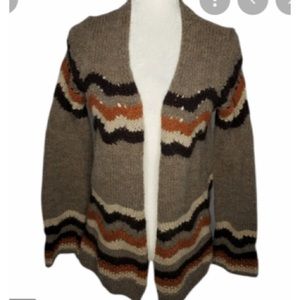 Twins Wool Blend Open Cardigan M